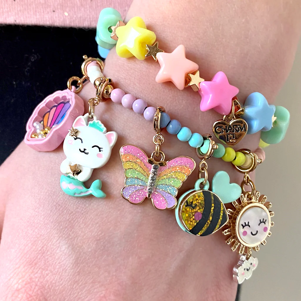 Gold Purrmaid Charm
