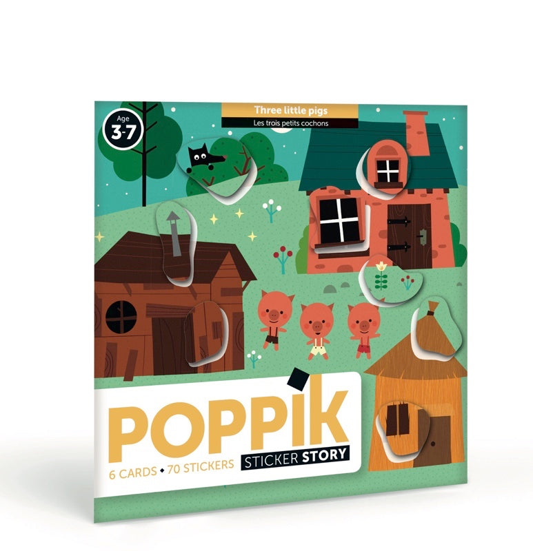 Sticker Stories Three Little Pigs