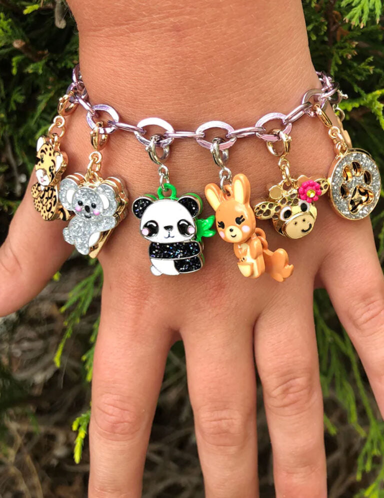 Gold Cloud Leopard Charm