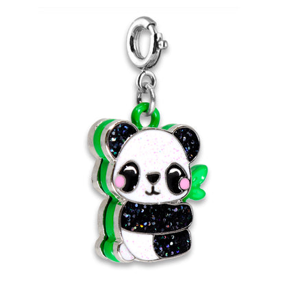 Glitter Panda Charm