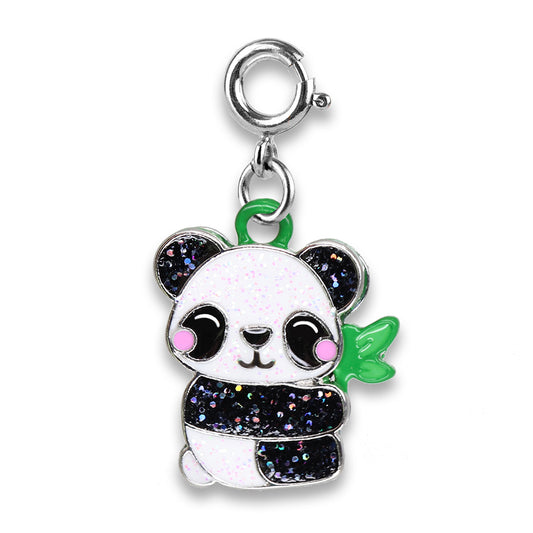 Glitter Panda Charm