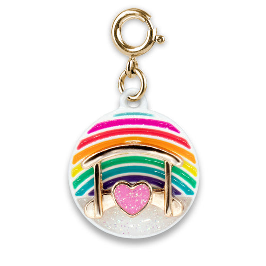 Gold Rainbow Bridge Charm