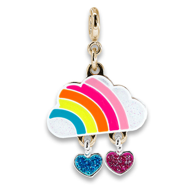 Gold Rainbow Cloud Charm