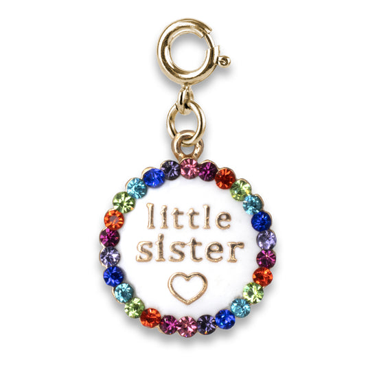 Gold Little Sister Charm