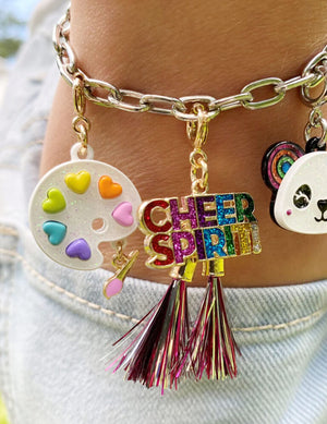 Gold Paint Palette Charm