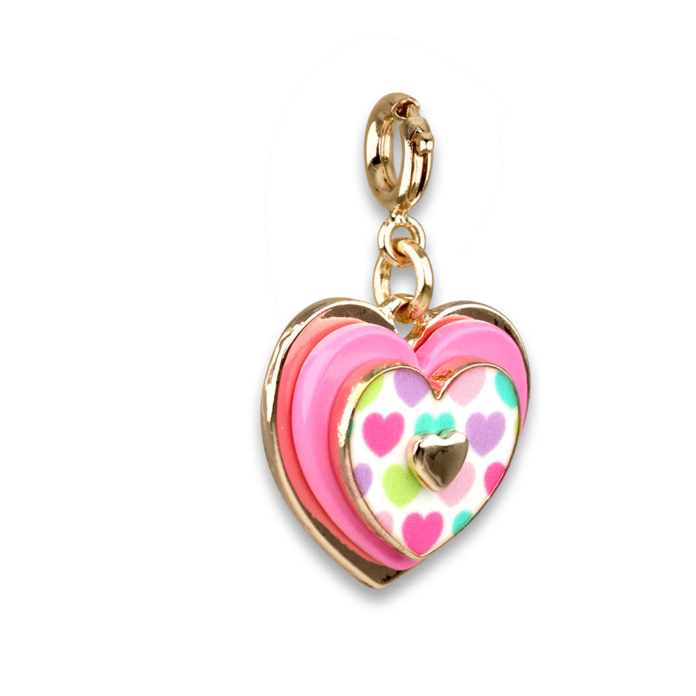 Gold Layered Heart Charm