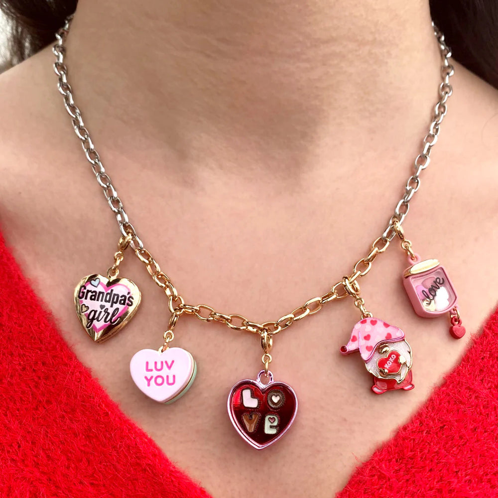 CHARM IT! Two-Tone Chain Necklace