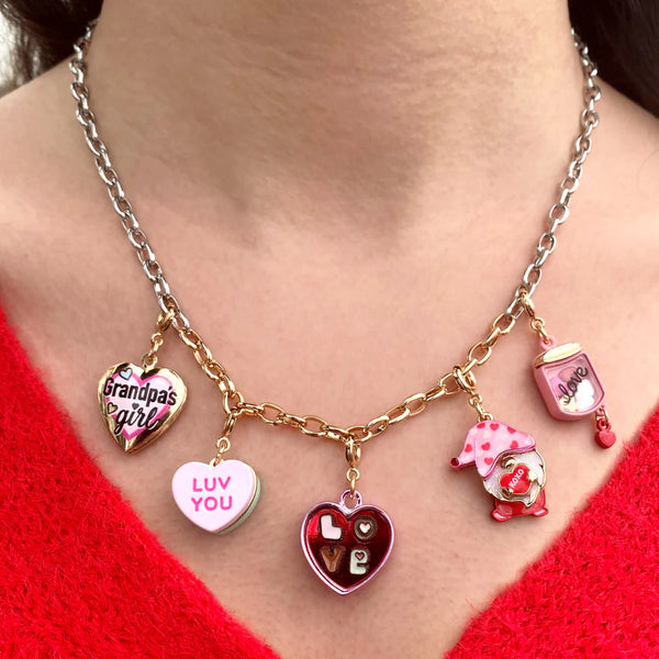 CHARM IT! Two-Tone Chain Necklace