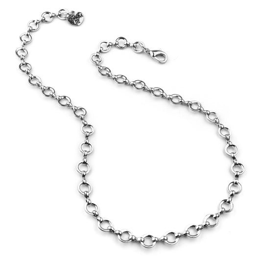 CHARM IT! Silver Chain Choker Necklace