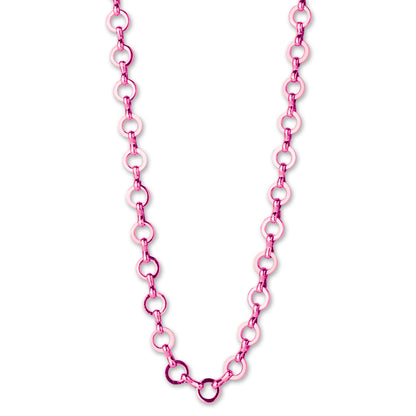 CHARM IT! Pink Chain Necklace