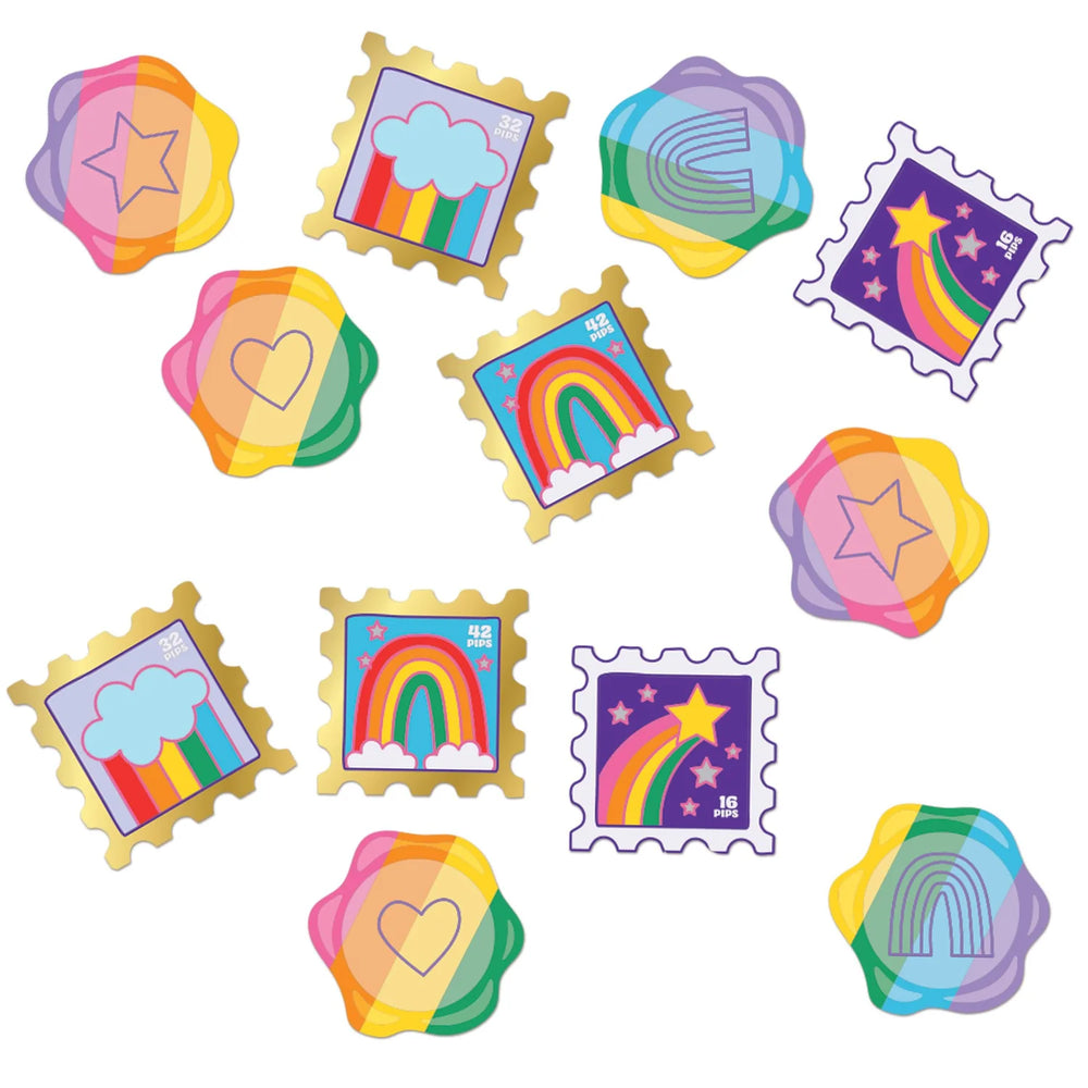 Stamped&Sealed Sticker Confetti