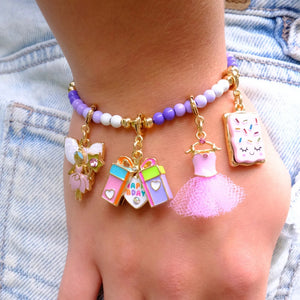 Gold Toaster Cake Charm
