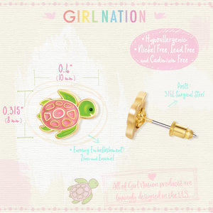 Cutie Studs / Küpe- Turtley Awesome