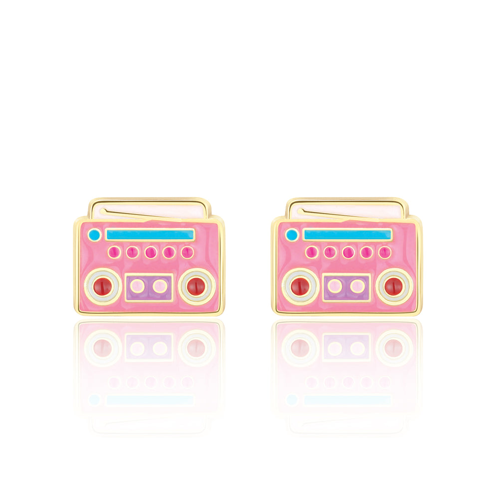 Cutie Studs / Küpe- Boom Box Beats