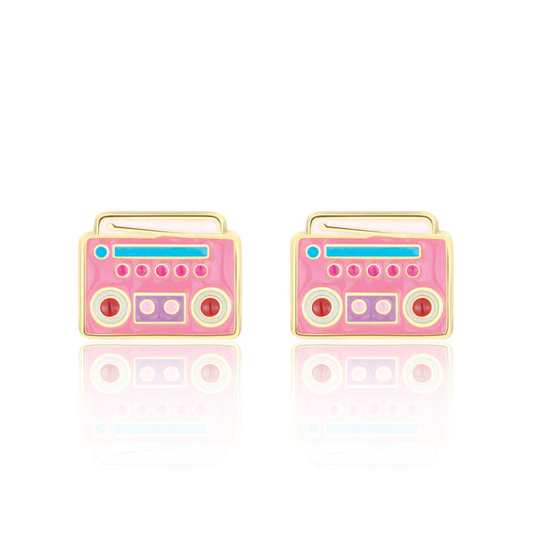 Cutie Studs / Küpe- Boom Box Beats
