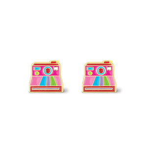 Cutie Studs / Küpe- Retro Camera