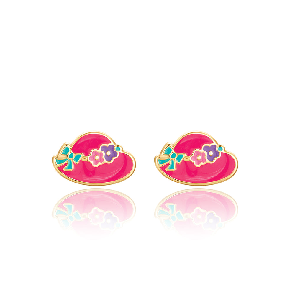 Cutie Studs / Küpe- Sweet Sun Hat