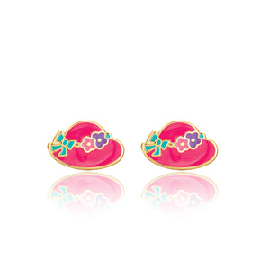 Cutie Studs / Küpe- Sweet Sun Hat