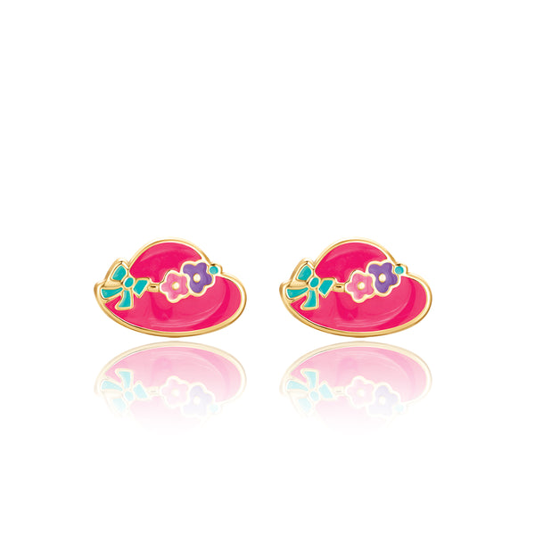 Cutie Studs / Küpe- Sweet Sun Hat