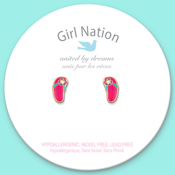 Cutie Studs / Küpe- Flip to the Flop