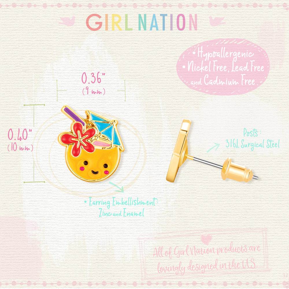 Cutie Studs / Küpe- Pinita Colada