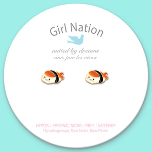 Cutie Studs / Küpe- Sushi Time