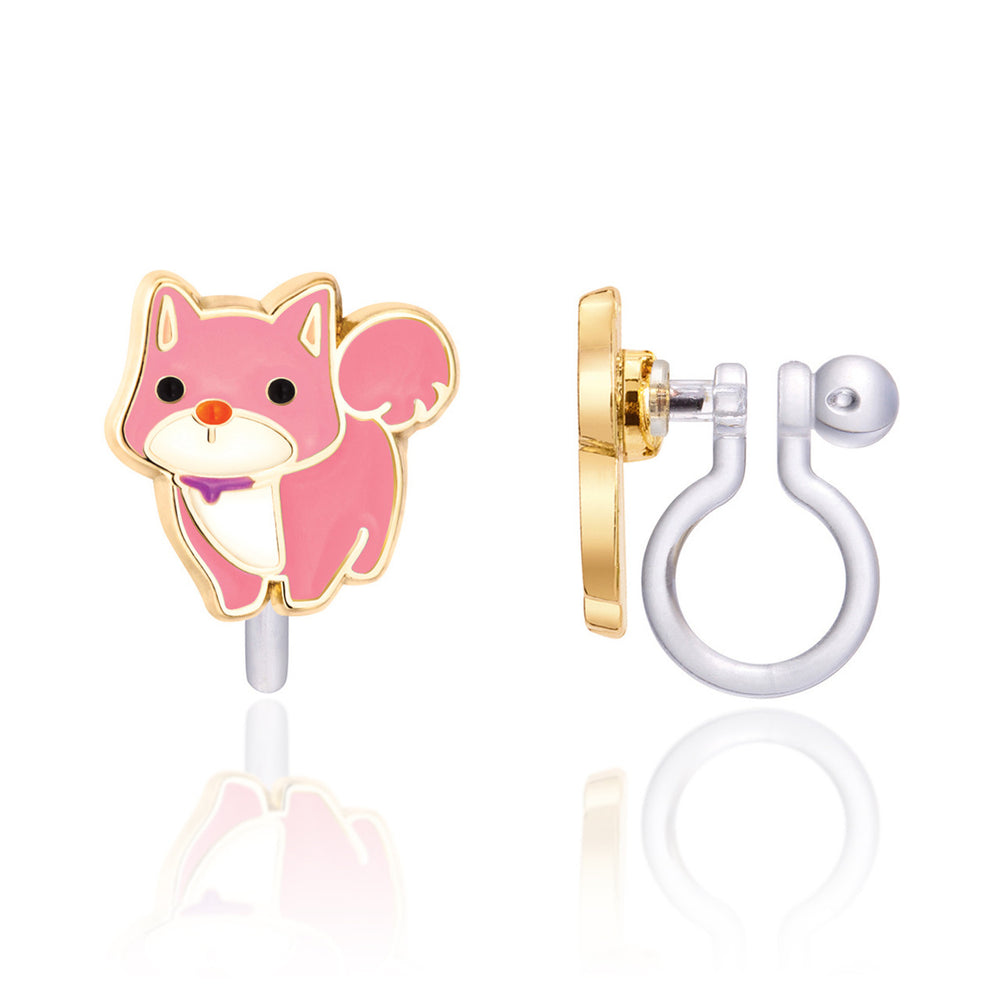 CLIP ON / Klipsli Küpe- Charming Corgi