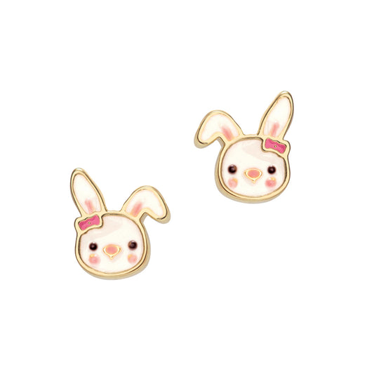 Cutie Studs / Küpe- Bouncy Bunny