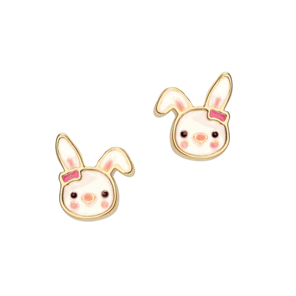 Cutie Studs / Küpe- Bouncy Bunny