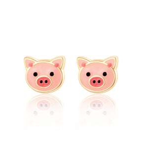 Cutie Studs / Küpe- Precious Pig