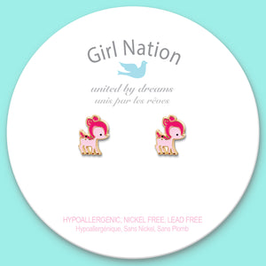 Cutie Studs / Küpe- Darling Deer