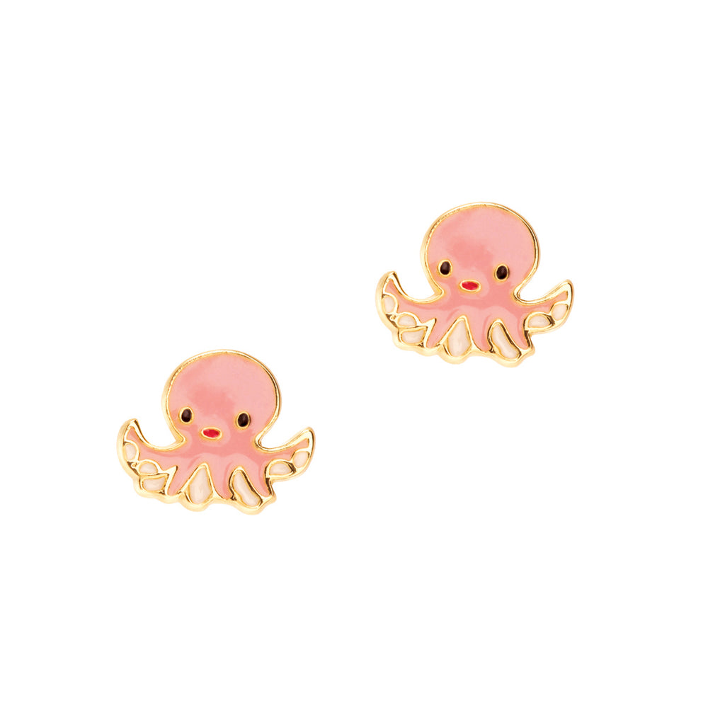 Cutie Studs / Küpe- Obedient Octopus