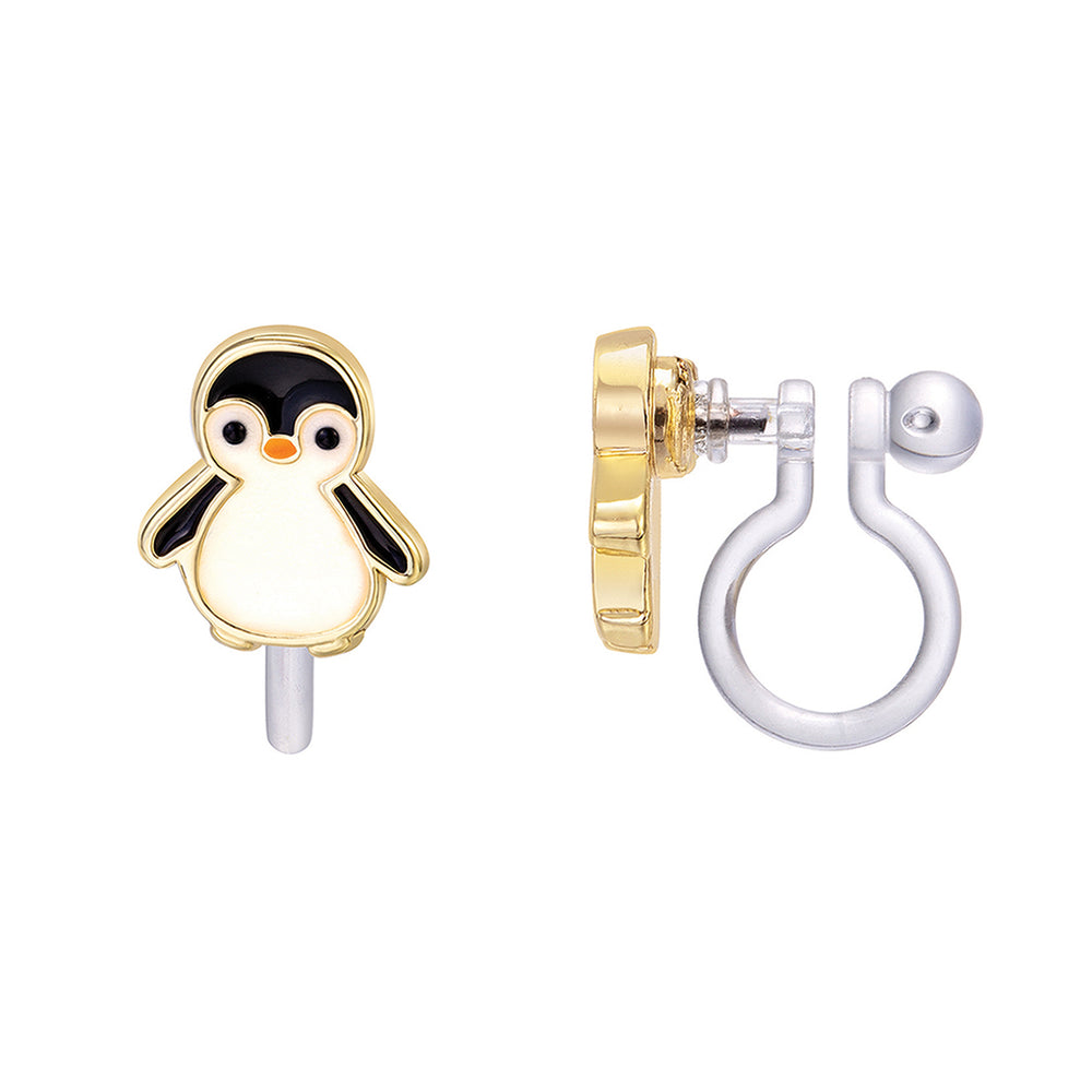 CLIP ON / Klipsli Küpe- Personable Penguin