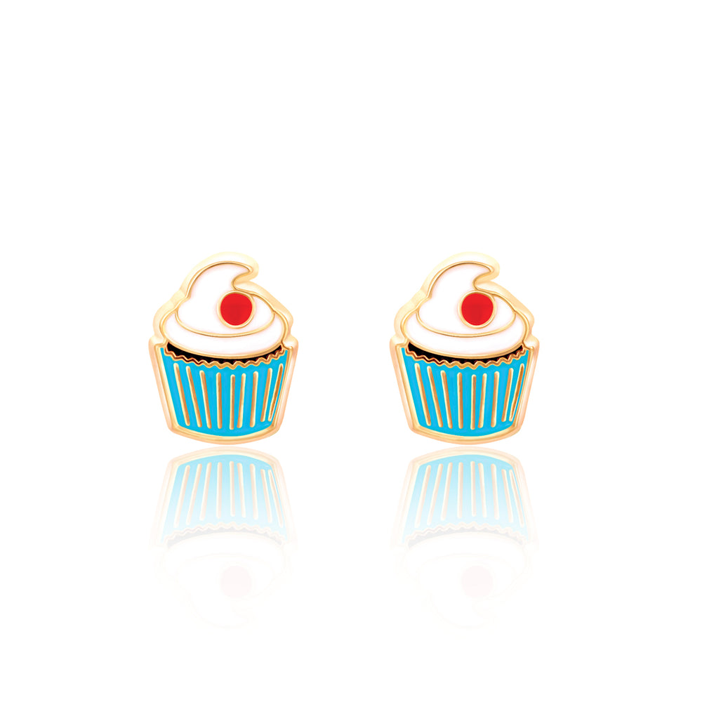 Cutie Studs / Küpe- Classic Cupcake