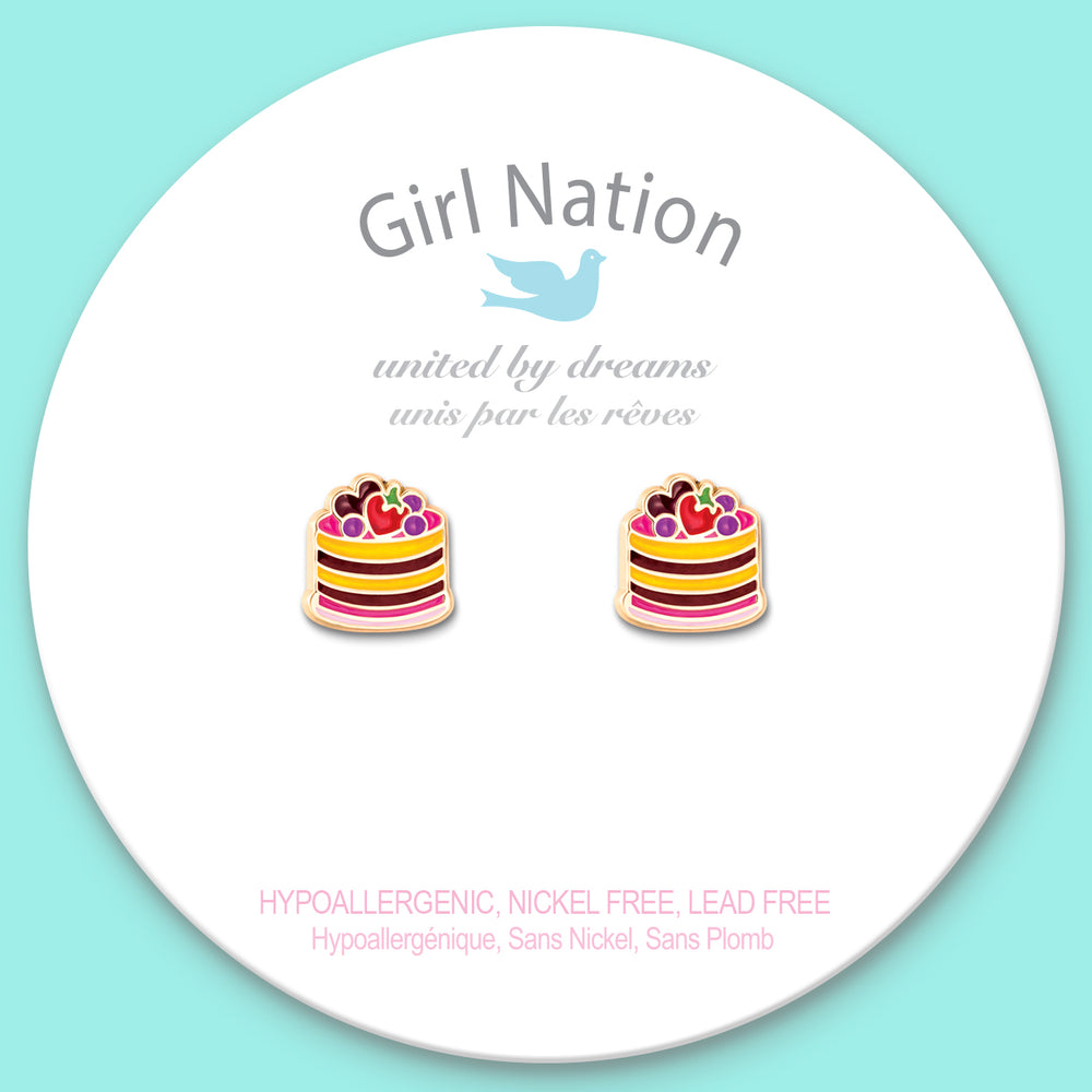 Cutie Studs / Küpe- You've Got a Piece of my Tart