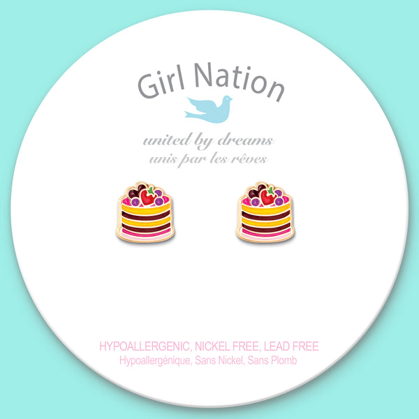 Cutie Studs / Küpe- You've Got a Piece of my Tart