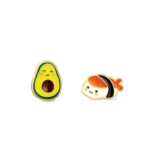 The Perfect Pair Cutie Studs / Küpe- Guac and Roll