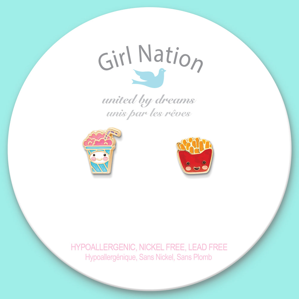 The Perfect Pair Cutie Studs / Küpe- Sweet & Salty