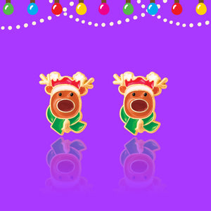 Holiday Studs- Reindeer Magic