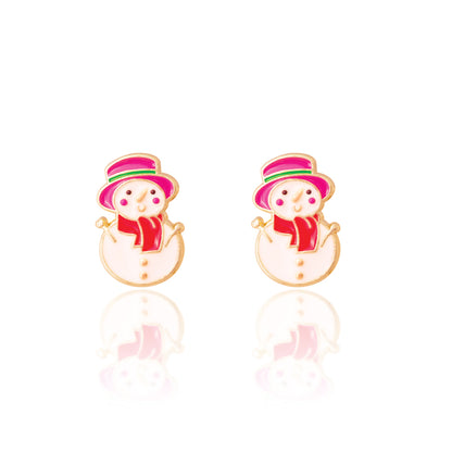 Holiday Studs- Snowman Wonderland