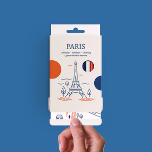 Scrollino PARIS Coloring