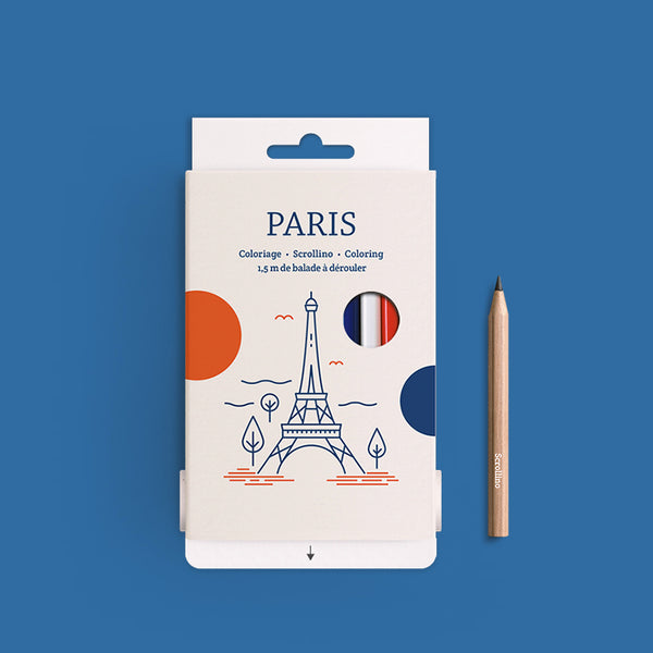 Scrollino PARIS Coloring