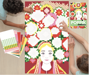 Flower Crown Creative Poster