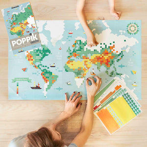World Map Creative Poster