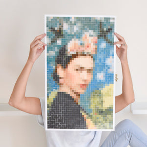 Frida Kahlo Creative Poster
