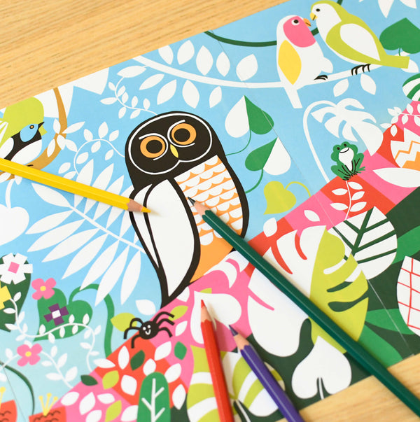 Colouring Jungle Forest