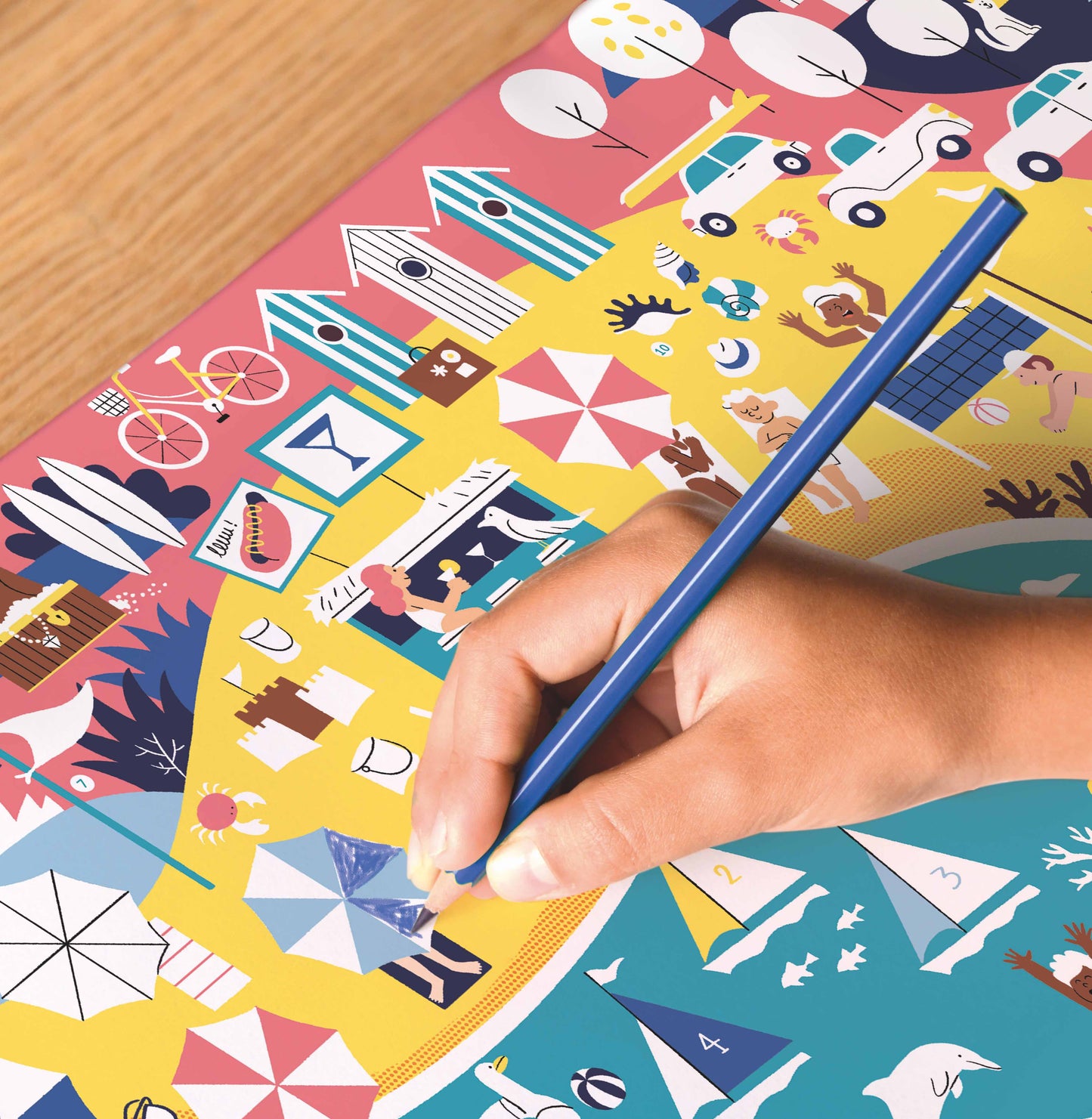 Colouring Seaside