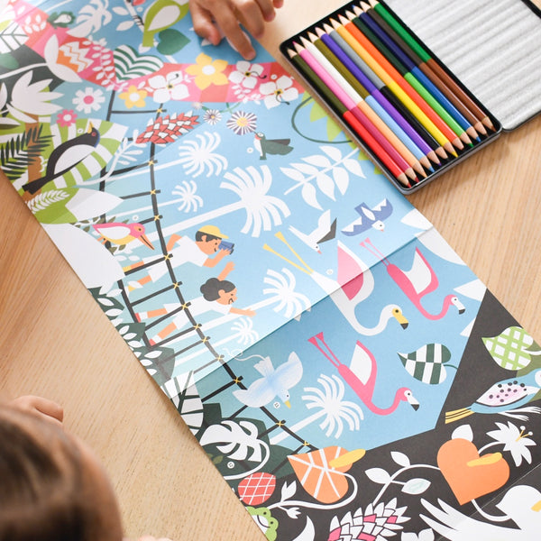 Colouring Jungle Forest