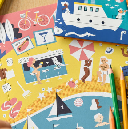 Colouring Seaside