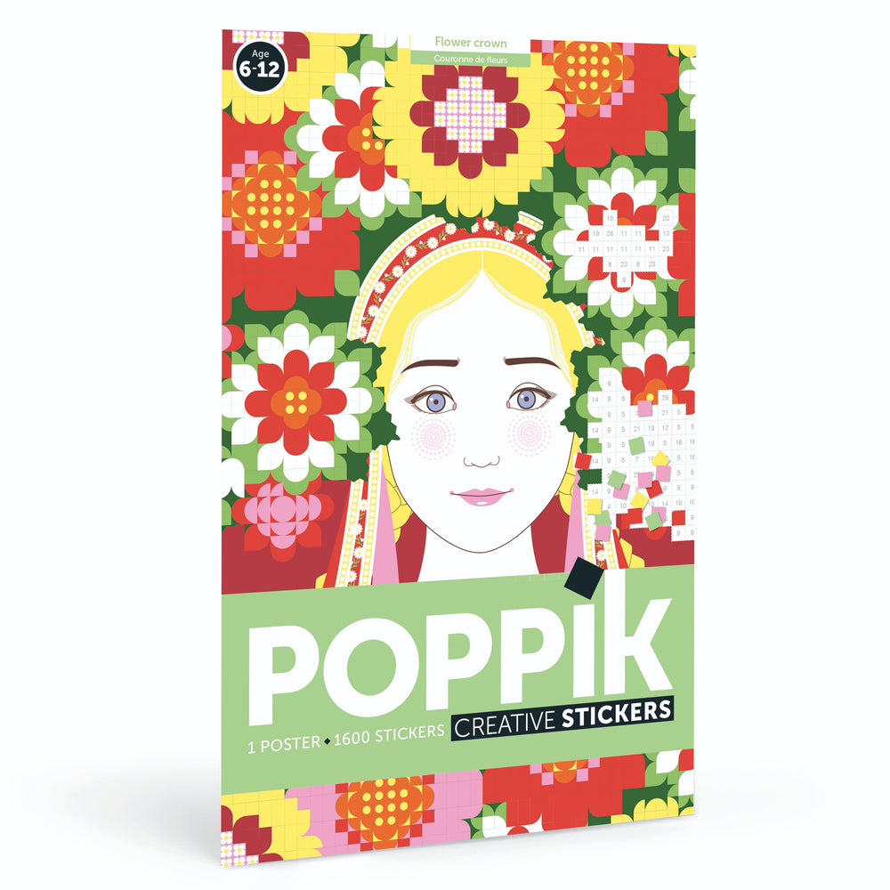 Flower Crown Creative Poster